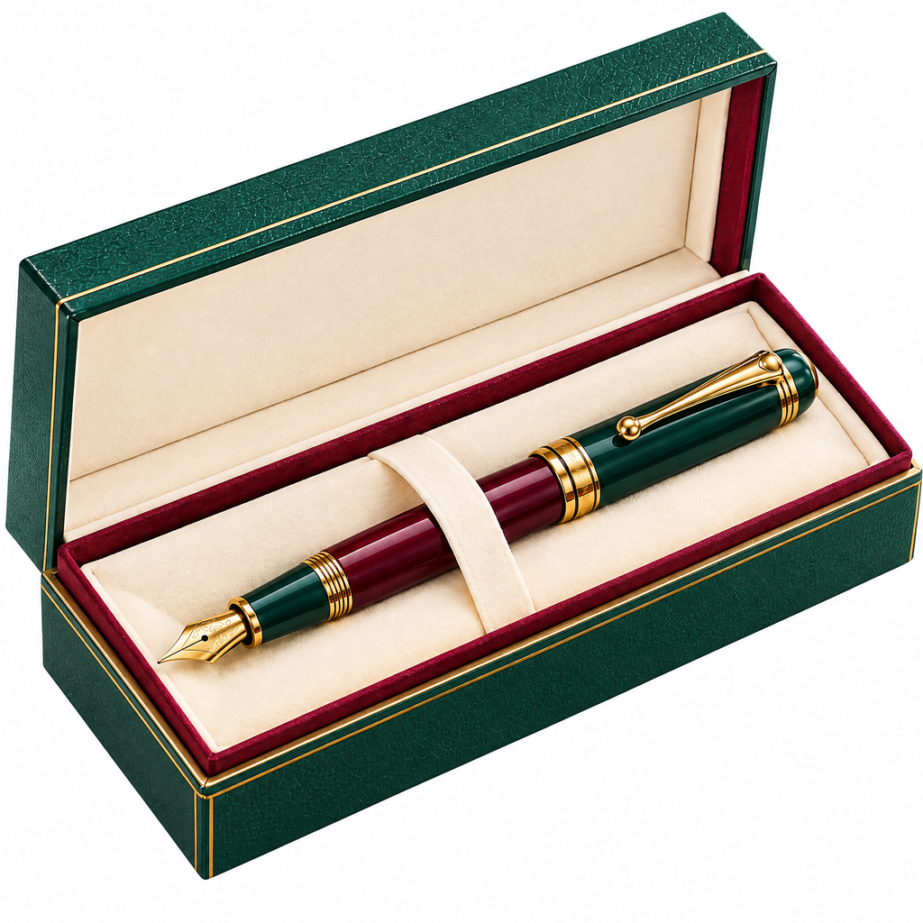 Aerbghs™ Classic Fountain Pen Gift Set in Vintage Presentation Case